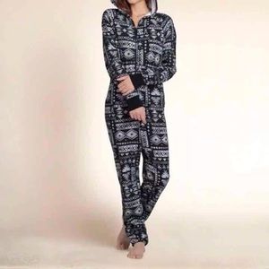 Hollister zebra onesie like new!